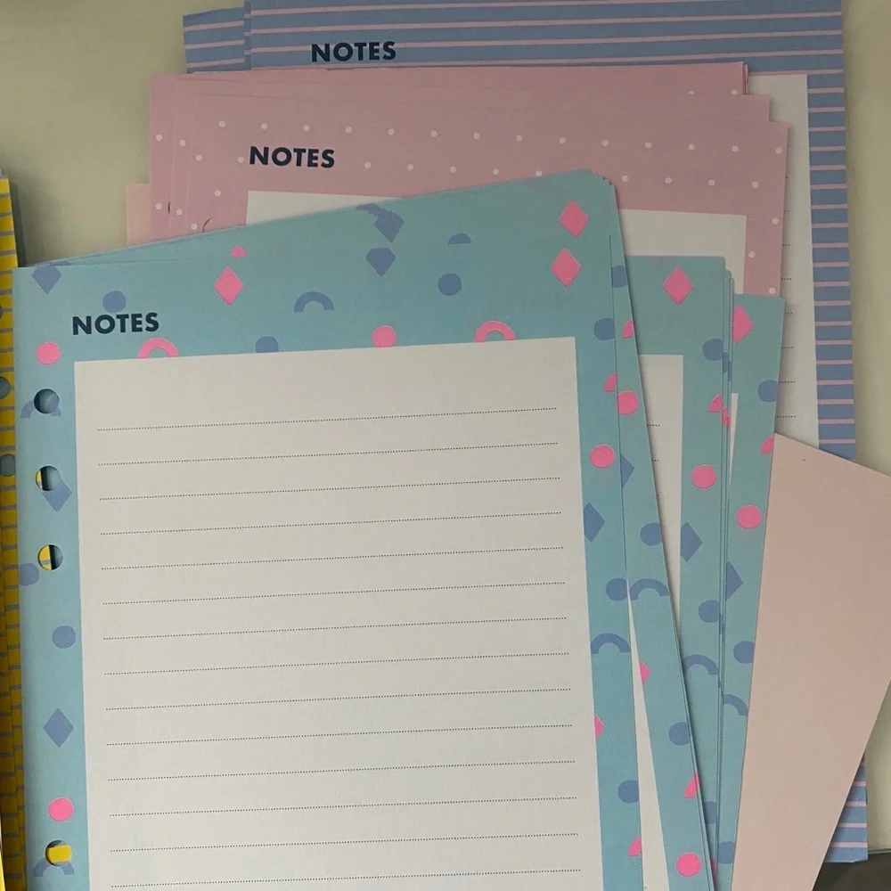 Kikki k A5 planner insert